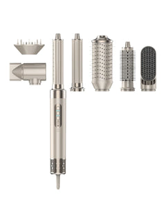 8-in-1 Professional Hot Air Hair Styler & Blow Dryer Brush