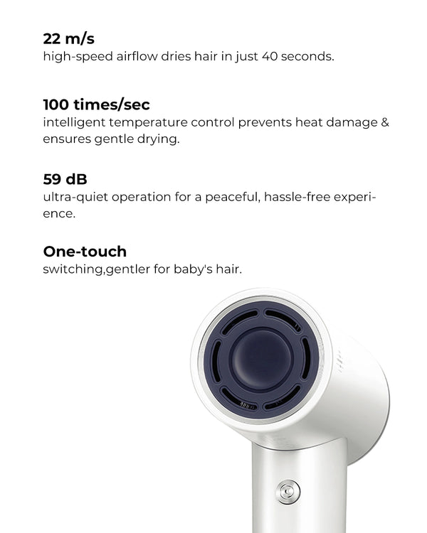 Plasma Hair Dryer – US Standard |Kills Malassezia · Scalp Care · Anti-Static