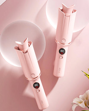 Smart Auto-Sensing Curling Iron with Ionic & Keratin Care