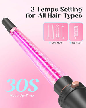 Multi Curl 5-in-1 Curling Wand Set
