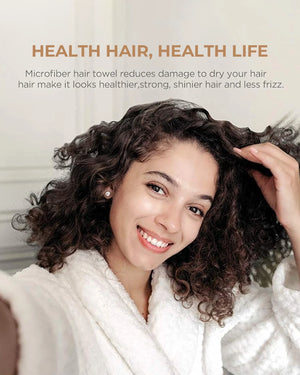 Drying Hair Wrap Towels