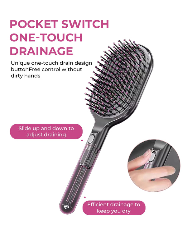 Pro Anti-Static Long Hair Cushion Brush