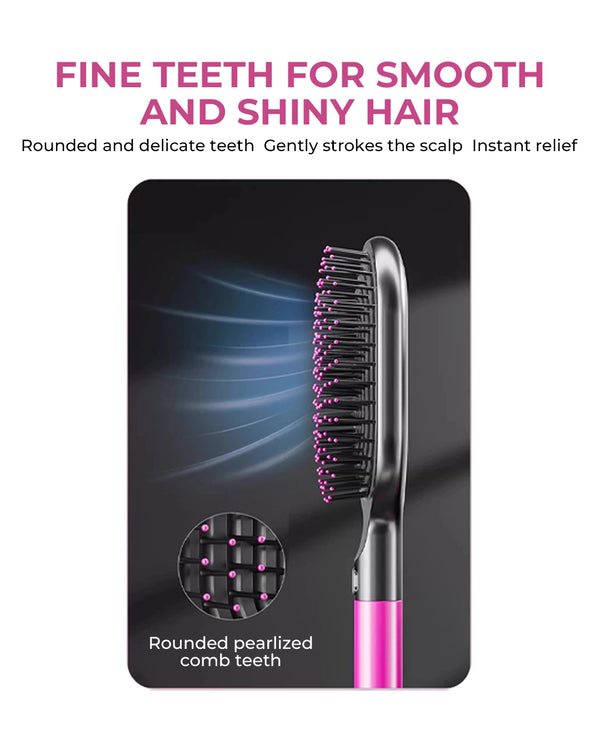 Pro Anti-Static Long Hair Cushion Brush