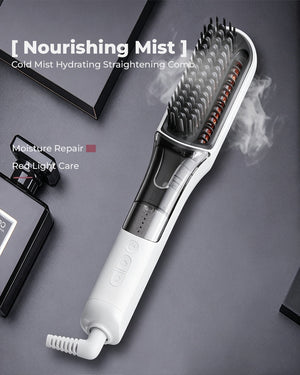 Ionic Steam Hair Straightening Brush